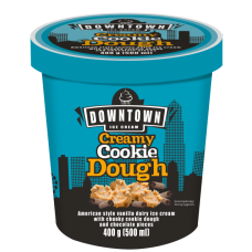 DownTown Creamy Cookie Dough jäätis, külmutatud, 500ml/400g/6tk (-18C)